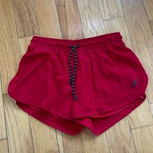 Doyoueven Red Lined Running Shorts Size Medium
